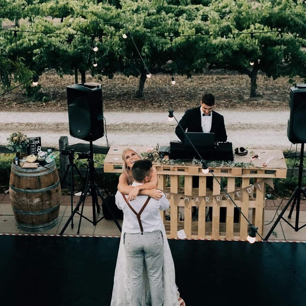 Wedding DJ Adelaide, Double Trouble Entertainment DJ Service with a packed dancefloor
